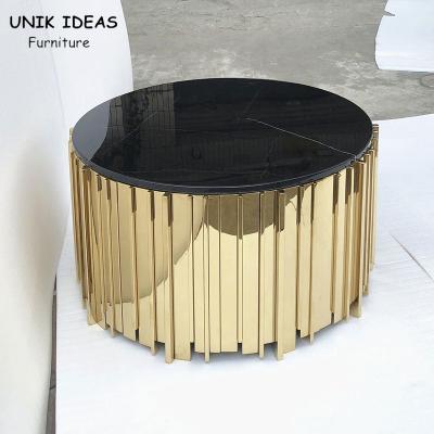 China 45x57cm het Centrumlijst van de Luxewoonkamer voor Zwart Sofa Round Side Metal Base Te koop