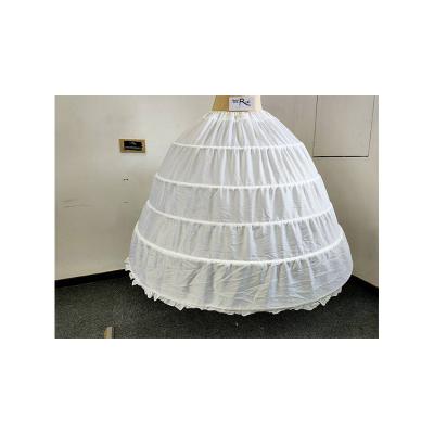 China 2021 New Promotion New Promotion Petticoat-Five Rings Extra Large Hoops Women's Polyester Slip Petticoat for sale