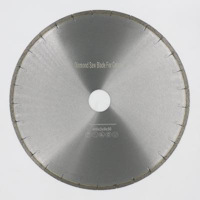 China High Performance Fast Cutting 400mm Diameter 16inch Cutting With Diamond Saw Blade Low Noise For Crystal Composite Stone Micro Ceramic Tile for sale