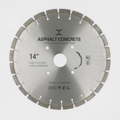 China 14 Inch High Performance Cutting Disc Diamond Segmented Saw Blade For Granite Stone And Asphalt High Quality Concrete Cutting Pavement for sale