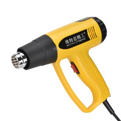 China Temperature Adjustable Professional Portable 2000W Electric Hot Air Blow Heated Gun for sale