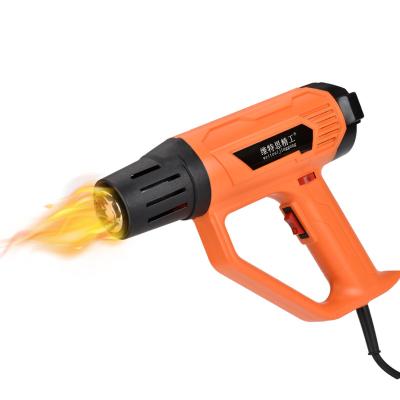 China Temperature Adjustable Variable Temperature Adjustable LOW/HIGH Air Flow Speed Power 2000 Watts Heat Gun Hot Air Gun with LCD Digital Displaying for sale