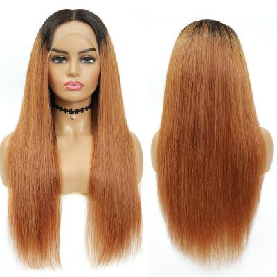 China Wholesale KEMY Silky Straight Wave 4x13 Lace Front Human Hair Wigs Natural Straight Human Hair Wigs Vendors 100% Raw Indian Lace Frontal Wig for sale