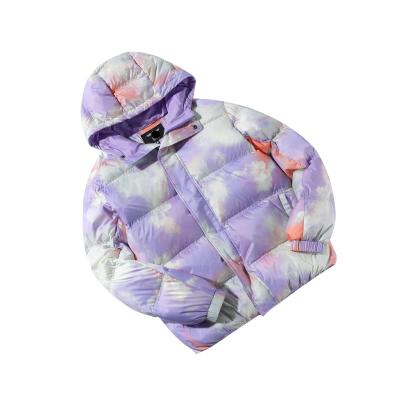 China Anti-wrinkle style winter punk duck down jacket for man quilted down jacket for sale