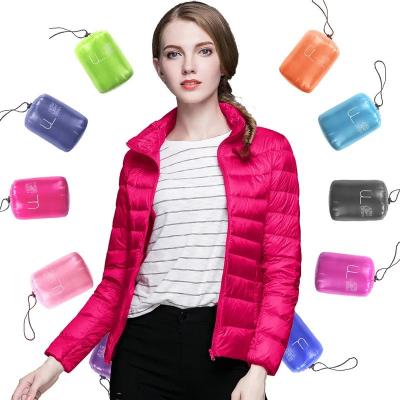 China 2021 New Style Breathable Lightweight Duck Down Jacket Packable Jacket For Women for sale