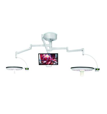 China Direct selling direct metal doubleheaded ceiling hospital equipment led hd surgical head light for sale