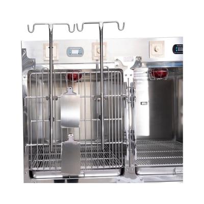 China Stainless Steel Pet Hospital Infrared Therapy Cage ALG-V12 for sale