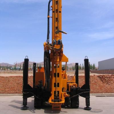 China Industrielle RC-Bohrmaschine, Raupen-Wasser-Brunnenbohrung Rig With Vertical Mast zu verkaufen