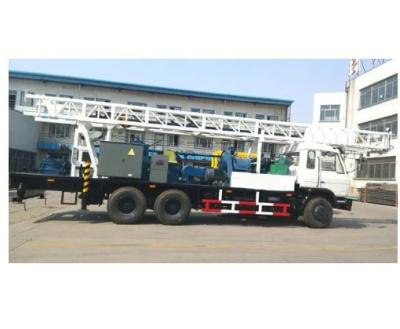 China Big Hole Diameter Water Well Drill Rig 300m Deep By Diesel Generator for sale