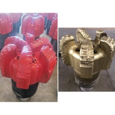 China Rock Drilling Borehole PDC Bit / API Thread 6 Nozzle PDC Drill Bit For Soft To Hard Formation for sale