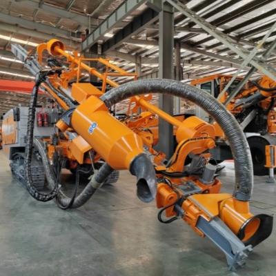 China Goudmijnbouwoppervlakte geïntegreerde rotsboormachine voor het boren in gaten 152 ‒ 203 mm en maximale gatdiepte 35 M Te koop