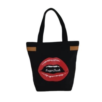 China Cheap Custom Canvas Shopping Fashion China Color Size Tote Bag With Large Capacity for sale