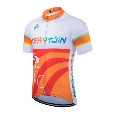 China Team Uniforms Customized Quick Drying Championship Moisture Cycling Thin Sportswear Long Cycling Jersey wicking wear for sale