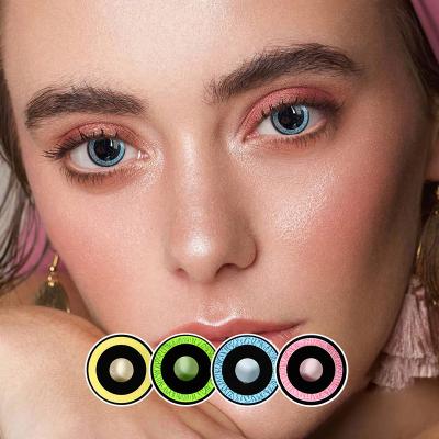 China Cheap HEMA+NVP Color Contact Lenses New Spot Color Contact Lenses for sale