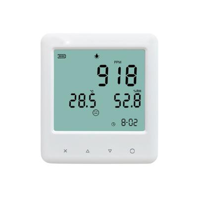 China YEM-40L Temperature Humidity Monitor Temperature Humidity Measurement Carbon Dioxide Data Storage Logger Easy Air Quality Monitoring for sale