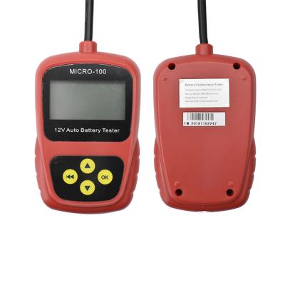 China Acid Resistant ABS Plastic Well Sell High Accurate and Sensitive Automotive Battery Tester Analyzer 6-30DCV Digital Automotive Battery Tester for sale