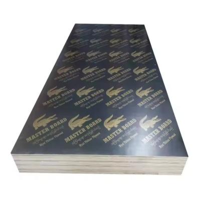 China 12mm Film Faced Plywood for Construction Veneer Board Surface Material Melamine Board for sale