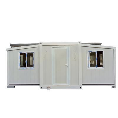 China Außen Flat Pack Container Vorgefertigtes Zuhause Leichtstahl Sandwich Panel Modularhaus zu verkaufen