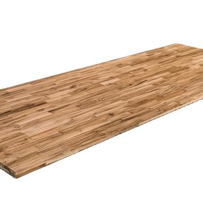 China Modern Apartment Teak Finger Joint Board for Indoor and Outdoor Decoration Furniture for sale