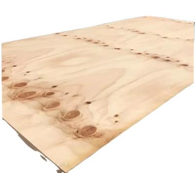 China E1 18mm 3/4 Double-Sided Decoration Pine Plywood Sheet for Roofing and Outdoor Wall for sale