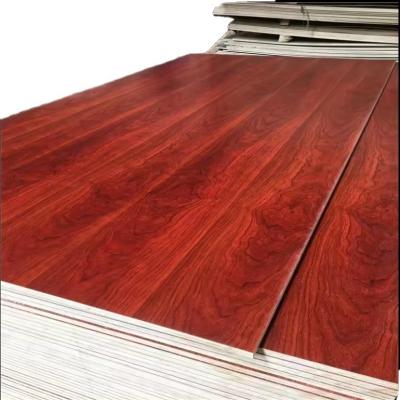 China 4x8 Feet 1/2 3/4 5/8 Thickness Melamine Plywood for Nonmetal Panel Material in Morocco for sale