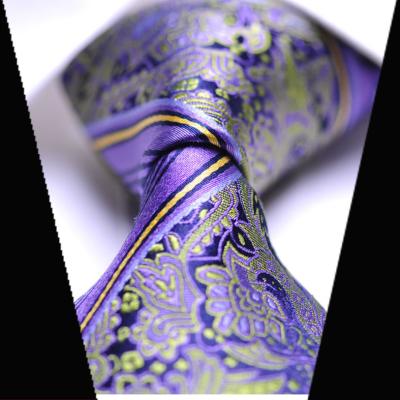 China 100% Silk Fashion Paisley Ties for sale