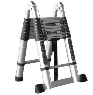 China Folding ladders professional manufacture of multifunctional combined ladder of high quality non-slip aluminum telescopic folding ladder for sale