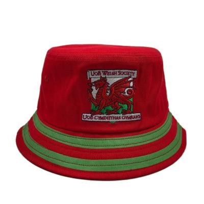 China Headwear OEM Fashion Design 2022 Qatar World Cup England Red Football Fan Fishing Hat With Embroidery Logo Custom Bucket Hat UK for sale