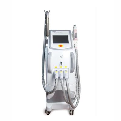 China Pigment Removal 2022 Standing Equipment 3 in 1 OPT IPL RF ND Yag Laser Permanent Hair Removal and Skin Rejuvenation Machine for sale