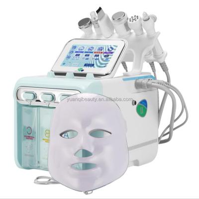 China New Coming 7 Exfoliators IN 1 H2 O2 Facial Aqua Peeling Microdermabrasion Machine/Hydra/Hydraulic Microdermabrasion Dermabrasion Machine for sale