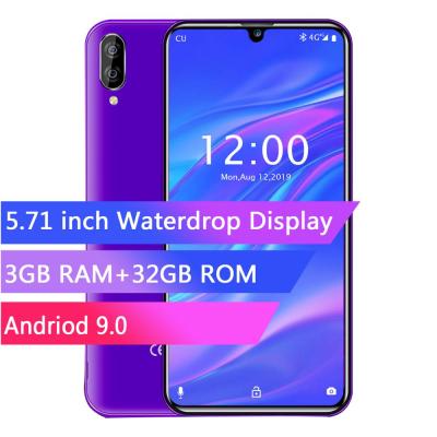 China PRO Dual 5.71 Inch SIM Card Waterdrop Waterdrop Smartphone Quad Core 3GB 32GB Android 9.0 Pie Face ID Mobile Phone OUKITEL C16 for sale