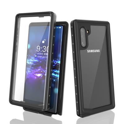 China Liquid Silicone+PC+Microfiber OEM/ODM IP68 Waterproof Case For Samsung Phone Pocket Protector Shockproof Cover Swimming Diving Cover For Underwater Phone Case for sale