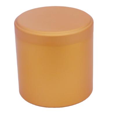 China Glossy Hot Selling Empty Eco - Friendly Candel Container Candle Jars With Lid Screw for sale