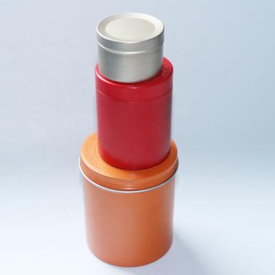 China No Leak Good Sealing Effect Metal Aluminum Jar For Tea Packaging for sale