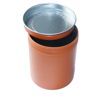 China No Leaking Round Green Tea Storage Cart Tea Metal Containers Factory Supply for sale