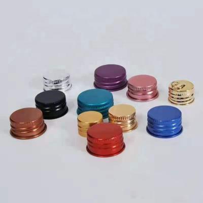 China Good Effect Custom Sealing Sealing Caps Of Metal Aluminum Screw Caps for sale