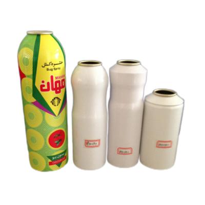 China Personal Care Customize Empty Aerosol Can Metal Sprayer Can With Valve for sale