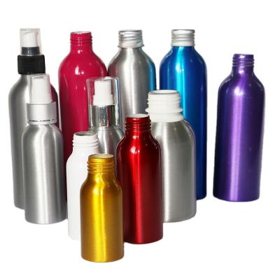 China 20ml-600ml Empty Aluminum Spray Bottle Lightweight New Designed Cosmetic Spray Bottle for sale