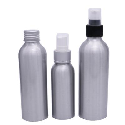 China Lightweight 20ml Perfume Refillable Spray Bottle Aluminum Metal Aluminum Spray Bottle Empty for sale