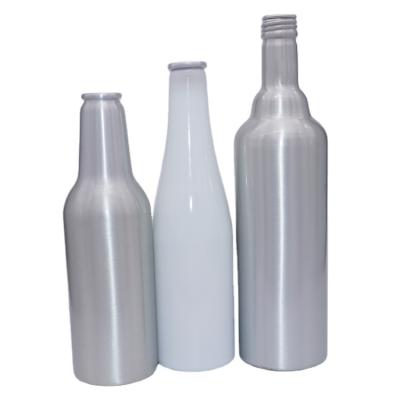 China New Arrival Beer Bottle High Capacity Colors Printing Aluminum Beer Bottle Eco - Friendly for sale