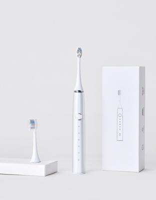 China OEM Luxury Unique Design Electric Toothbrush With Dupont Nylon 612 Bristle Soft Round Brush Heads for sale