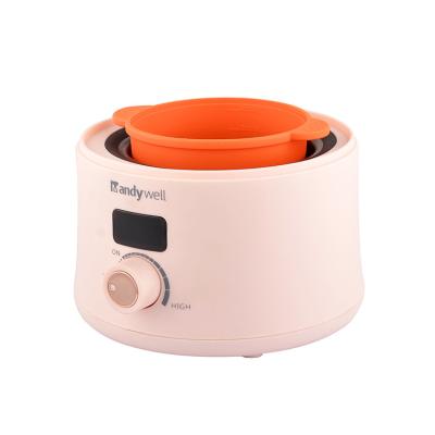 China Hair Removal Electric Heater Full Body Wax Melt Pot Wax Heater Silicon Warmer Machine for Home and Salon for sale