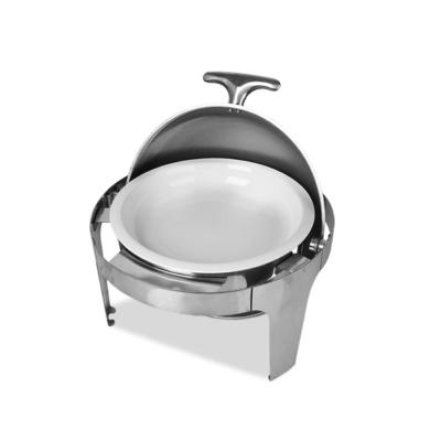 China Restaurant kitchen chafing dish ceramic food warmer for sale for sale