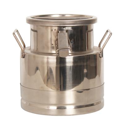 China Milk Based Preparation Grade Stainless Steel Milk Liquid Storage Cans Container Milk Pail for sale