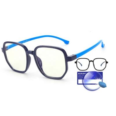 China Supplier TEPP Professional Oversized Frame Blu Ray Glasses Comfortable Wearing Anti Radiation Children for sale