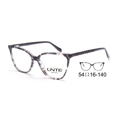 China New Design Eyeglasses Frame 2021 New Design Men Women High Quality Acetate Optical Frames For Glasses for sale