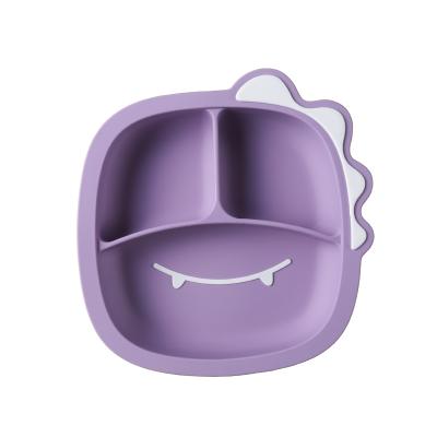 China Wholesale Kids BPA Free Silicone Baby Suction Dish Kids Dish for sale