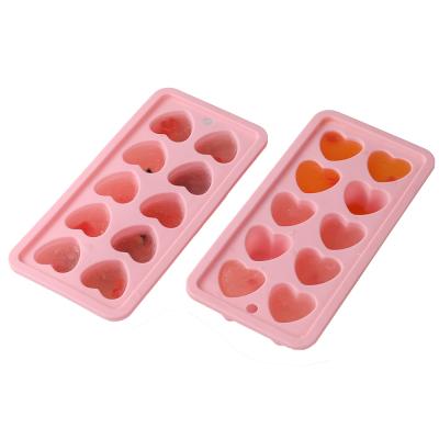 China Factory Supply Viable Easy Release Silicone Flexible Ice Cube Tray Ice Mold Cake Tools for sale