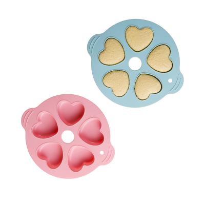 China New Product Eco Friendly Silicone Mold Baking Round Cake for sale