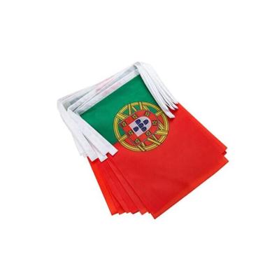 China Scrolling Original 2020 Football Flag Manufacturer, Custom Car Window Flag & Any Size Portugal National Flag for sale